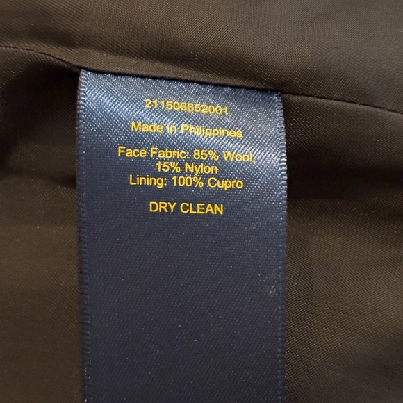 Polo by Ralph Lauren Herringbone Vintage Blazer size 6 - Picture 5 of 6